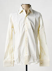 Chemise manches longues beige DE FURSAC pour homme seconde vue