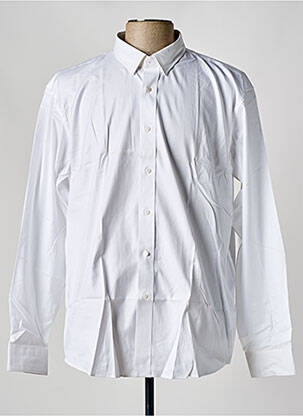 Chemise manches longues blanc DE FURSAC pour homme