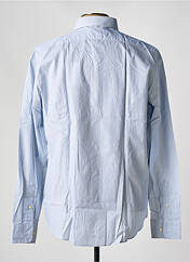 Chemise manches longues bleu DE FURSAC pour homme seconde vue