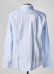 Chemise manches longues bleu DE FURSAC pour homme seconde vue