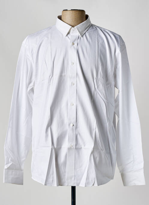 Chemise manches longues blanc DE FURSAC pour homme