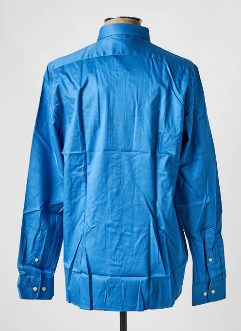 Chemise manches longues bleu DE FURSAC pour homme