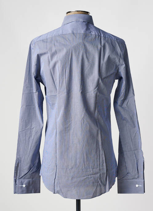 Chemise manches longues bleu DE FURSAC pour homme