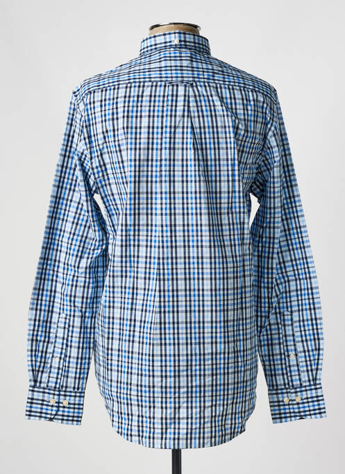 Chemise manches longues bleu GANT pour homme