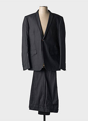 Costume de ville manches longues noir STEVEN BEE homme