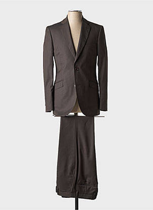 Costume de ville manches longues marron MELCHIOR homme