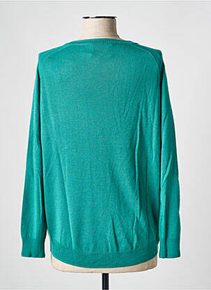 Gilet manches longues stretch vert FINE PARIS femme