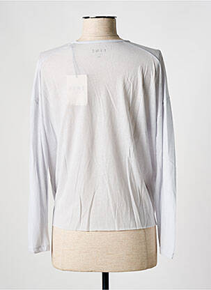 T-shirt manches longues manches longues gris FINE PARIS femme