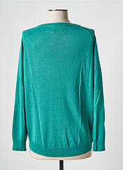 Gilet manches longues vert FINE PARIS pour femme seconde vue