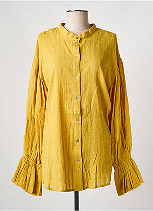 Chemisier jaune BLUE MOOD pour femme
