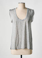 T-shirt gris FINE PARIS pour femme seconde vue