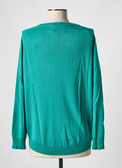 Gilet manches longues vert FINE PARIS pour femme