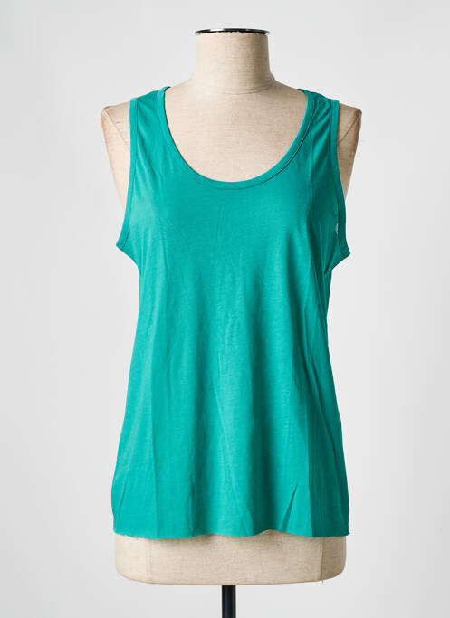 Débardeur vert FINE PARIS pour femme