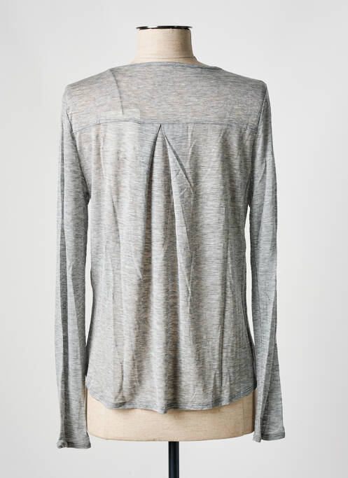 T-shirt gris FINE PARIS femme