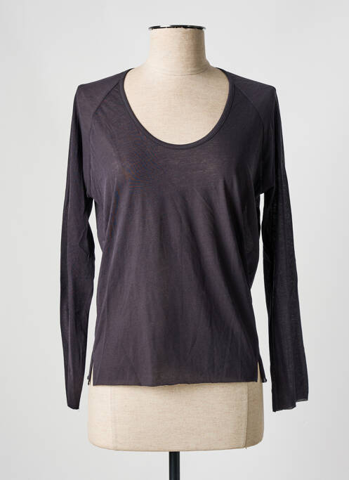 T-shirt gris FINE PARIS pour femme