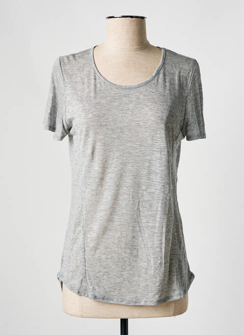 T-shirt gris FINE PARIS pour femme