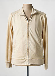 Gilet manches longues manches longues beige EUROPANN homme
