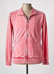 Gilet manches longues rouge EUROPANN pour homme seconde vue