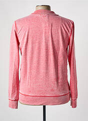 Gilet manches longues rouge EUROPANN pour homme seconde vue