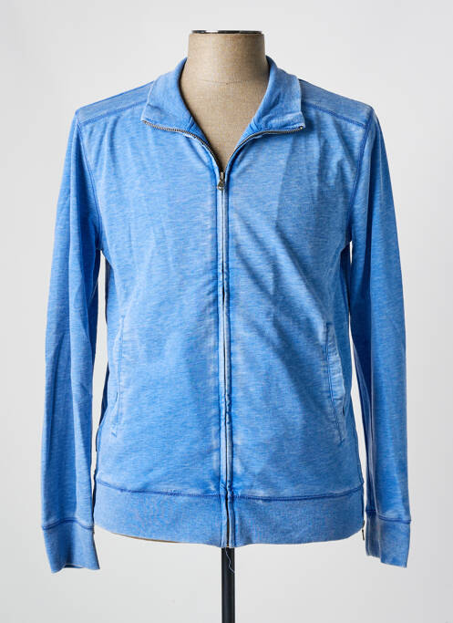 Gilet manches longues bleu EUROPANN pour homme