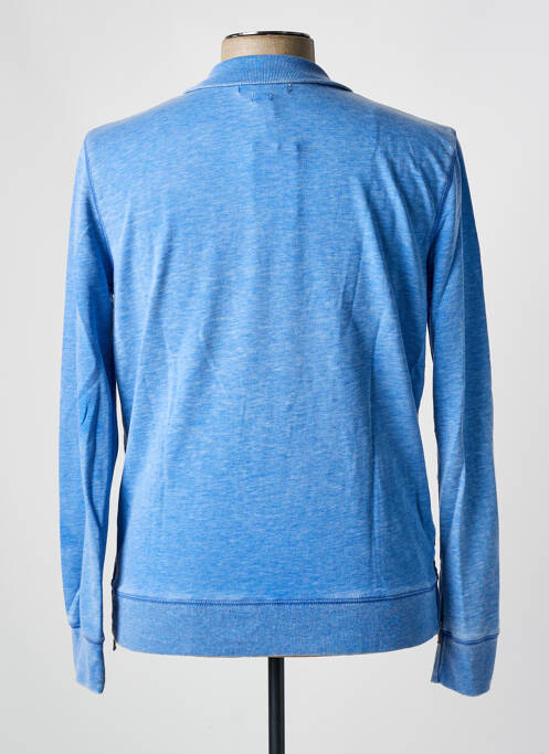 Gilet manches longues bleu EUROPANN pour homme