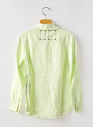Chemise manches longues coupe droite jaune EUROPANN garçon