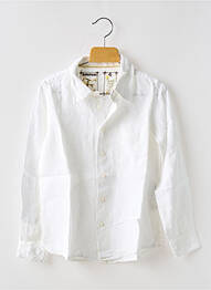 Chemise manches longues coupe droite blanc EUROPANN garcon