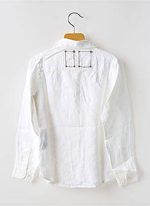 Chemise manches longues coupe droite blanc EUROPANN garçon