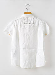 Chemise manches courtes blanc EUROPANN pour garçon seconde vue
