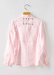 Chemise manches longues rose EUROPANN pour garçon seconde vue