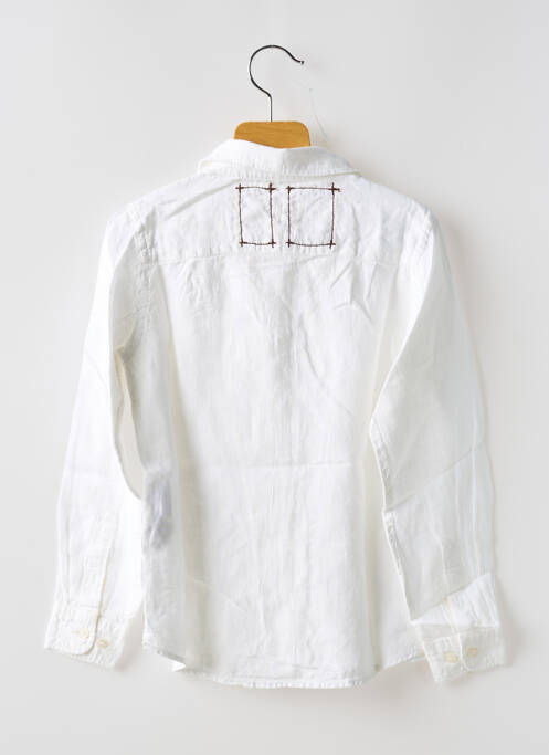 Chemise manches longues coupe droite blanc EUROPANN garcon