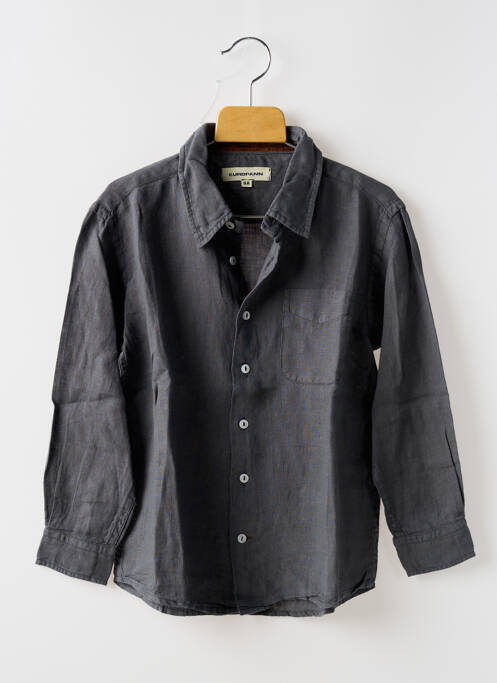 Chemise manches longues gris EUROPANN pour garçon