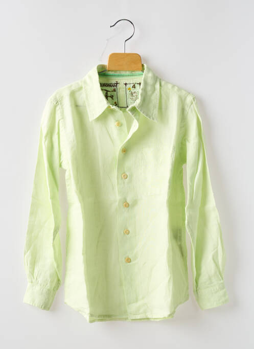 Chemise manches longues jaune EUROPANN pour garçon
