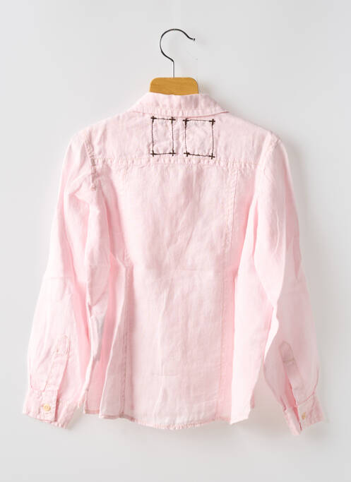 Chemise manches longues rose EUROPANN pour garçon