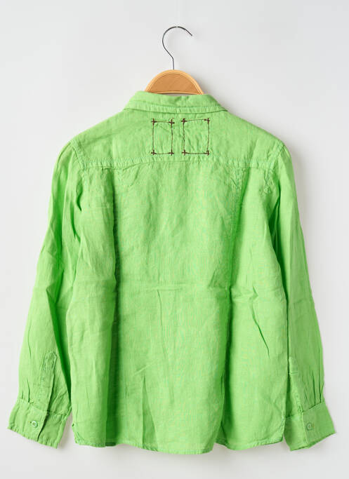 Chemise manches longues vert EUROPANN pour garçon