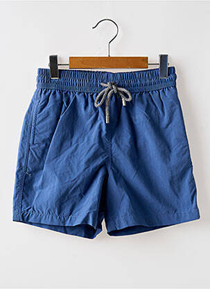 Short poches taille élastique bleu EUROPANN garçon