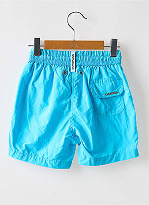 Short poches taille élastique bleu clair EUROPANN garçon
