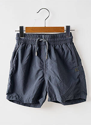 Short de bain fermeture liens à nouer gris EUROPANN garcon