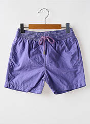 Short de bain violet EUROPANN pour garçon seconde vue
