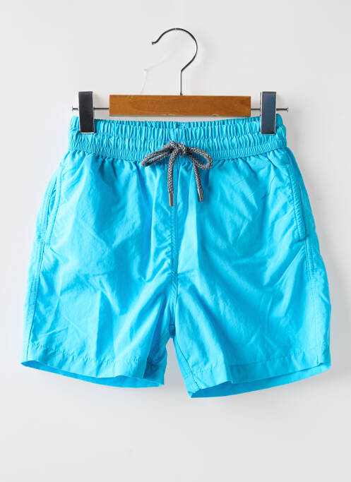 Short poches taille élastique bleu clair EUROPANN garcon