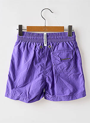 Short de bain fermeture liens à nouer violet EUROPANN garçon