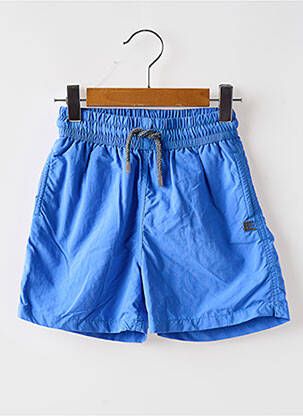 Short de bain fermeture liens à nouer bleu EUROPANN garçon
