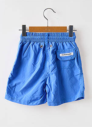 Short de bain fermeture liens à nouer bleu EUROPANN garçon