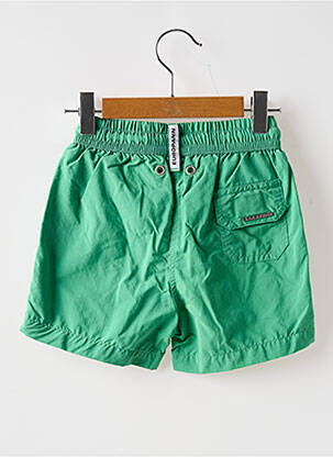 Short de bain fermeture liens à nouer vert EUROPANN garçon
