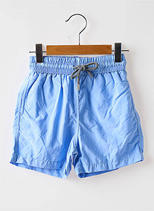 Short de bain fermeture liens à nouer bleu clair EUROPANN garçon