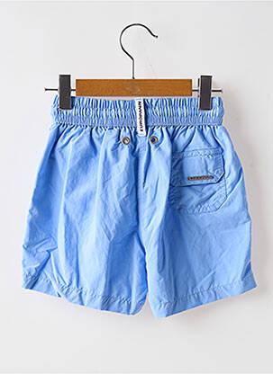 Short de bain fermeture liens à nouer bleu clair EUROPANN garçon