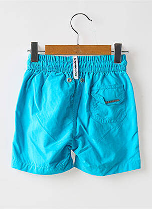 Short de bain fermeture liens à nouer bleu fonce EUROPANN garçon