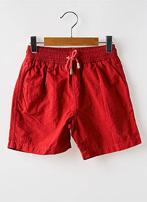 Short de bain fond doublé rouge EUROPANN garçon