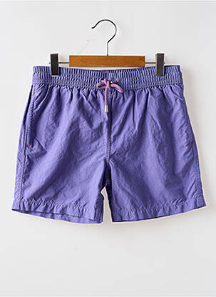 Short de bain fond doublé violet EUROPANN garçon