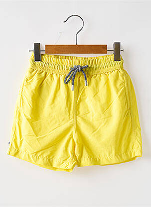 Short de bain fond doublé jaune EUROPANN garçon